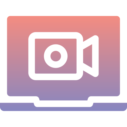 video Generic Flat Gradient icon