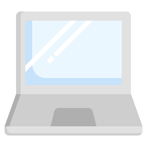 laptop Surang Flat icoon
