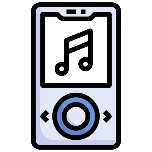 Mp3 Surang Lineal Color icon