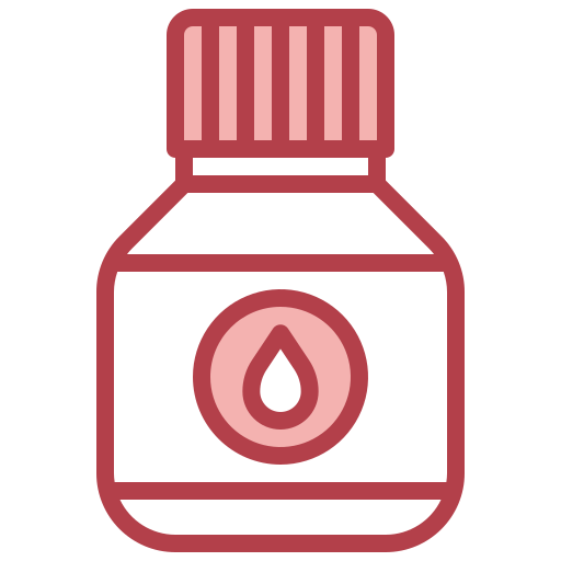 botella de tinta Surang Red icono