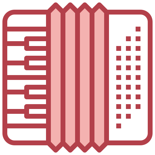 accordeon Surang Red icoon