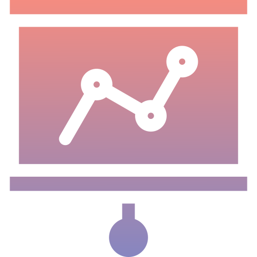 analyse Generic Flat Gradient icon