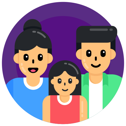 가족 Generic Circular icon