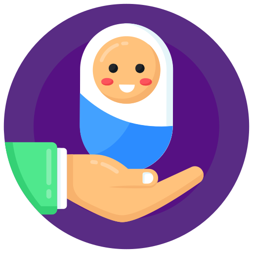 新生児 Generic Circular icon