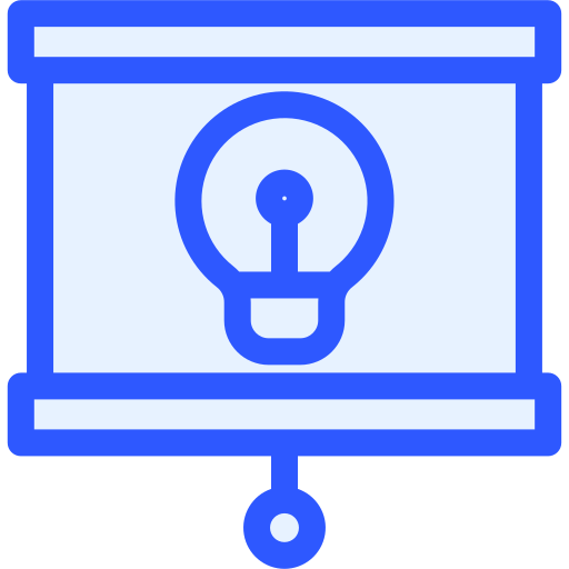 Business strategy Generic Blue icon