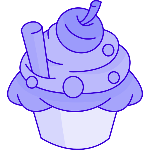 Muffin Generic Outline Color icon
