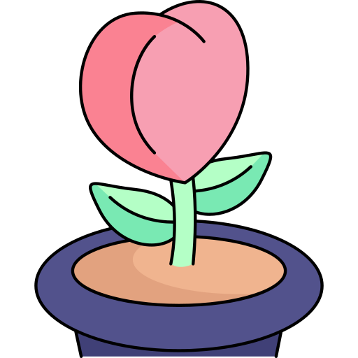 植物 Generic Thin Outline Color icon