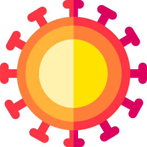 virus Basic Rounded Flat icono