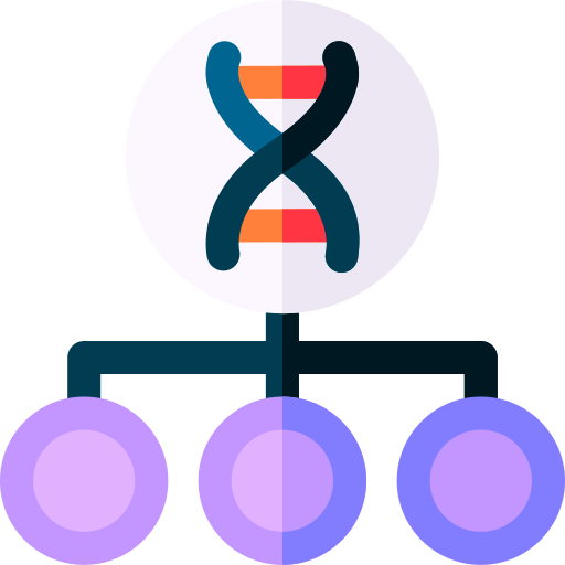 遺伝的 Basic Rounded Flat icon