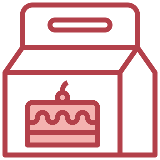 caja de pastel Surang Red icono