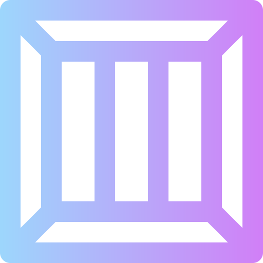 Crate Super Basic Rounded Gradient icon