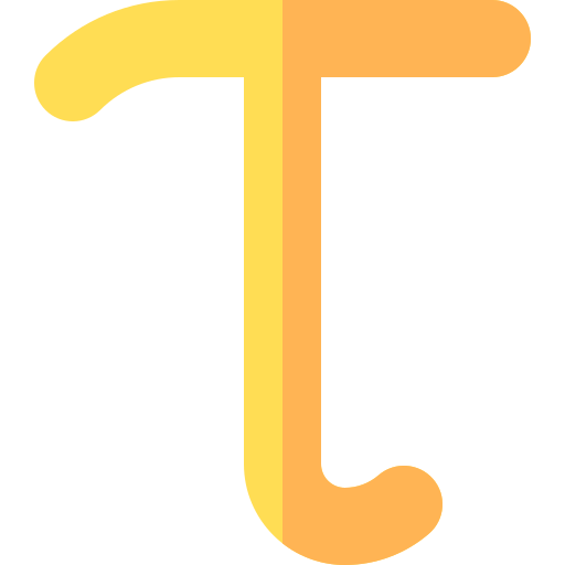 タウ Basic Rounded Flat icon
