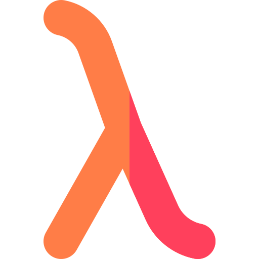 lambda Basic Rounded Flat icon