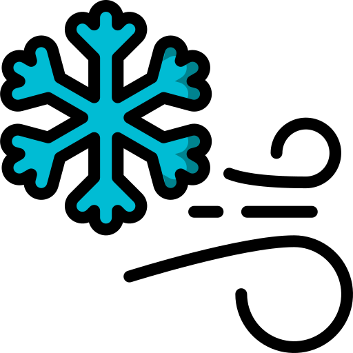 copo de nieve Basic Miscellany Lineal Color icono