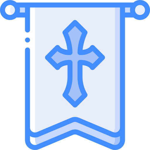 페넌트 Basic Miscellany Blue icon