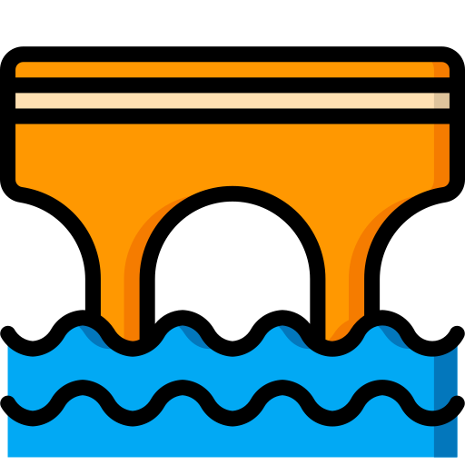 Bridge Basic Miscellany Lineal Color icon