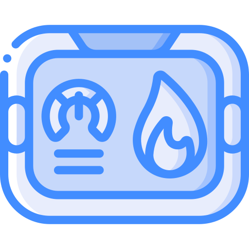 meter Basic Miscellany Blue icon