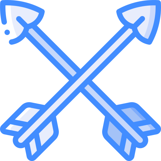 화살표 Basic Miscellany Blue icon