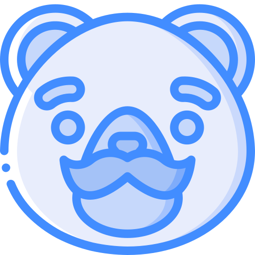 Bear Basic Miscellany Blue icon