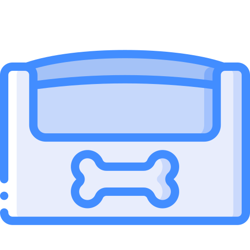 Bed Basic Miscellany Blue icon