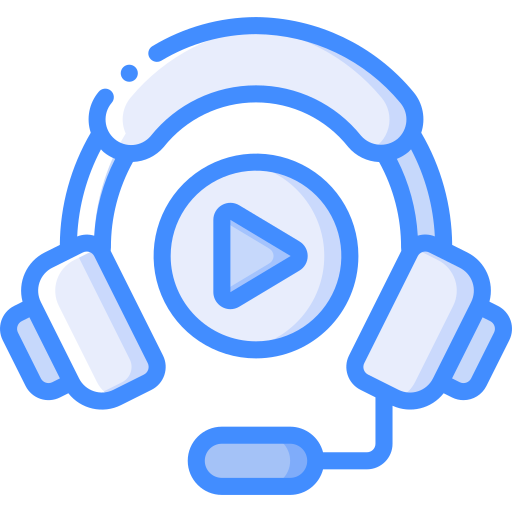 słuchawki Basic Miscellany Blue ikona