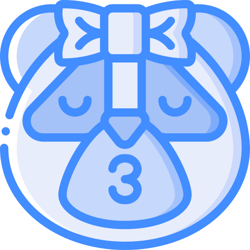panda Basic Miscellany Blue icono