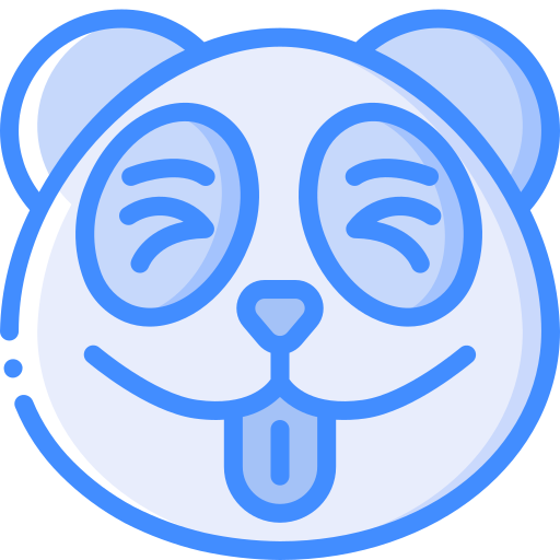 panda Basic Miscellany Blue Icône