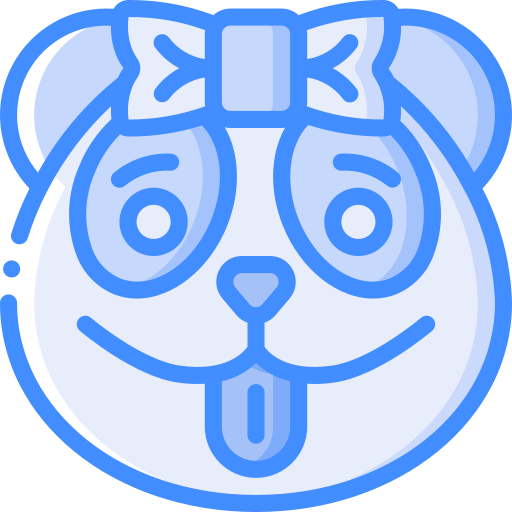 panda Basic Miscellany Blue icoon