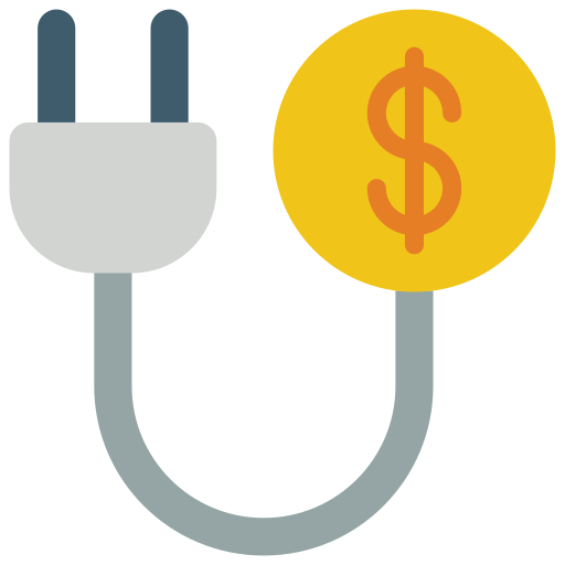 Plug Basic Miscellany Flat icon