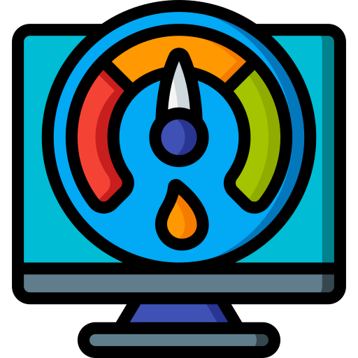 komputer Basic Miscellany Lineal Color ikona