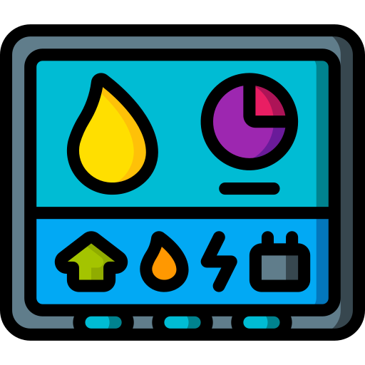 Smart meter Basic Miscellany Lineal Color icon