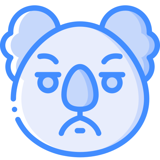 koala Basic Miscellany Blue Icône