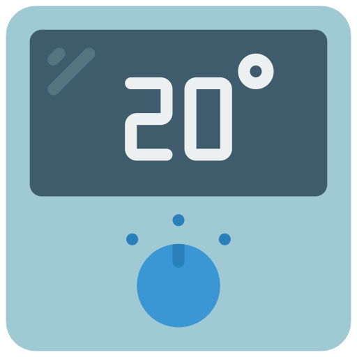 termostato Basic Miscellany Flat icono