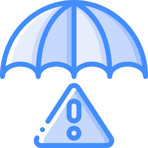 paraplu Basic Miscellany Blue icoon