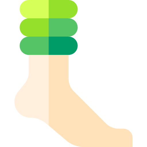 Leg warmer Basic Straight Flat icon