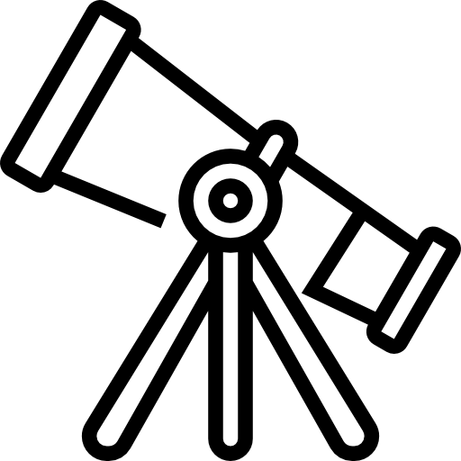 望遠鏡 Meticulous Line icon