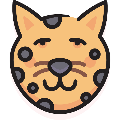 Cheetah Stockio Lineal Color icon