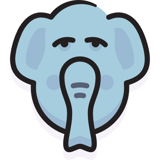 elefant Stockio Lineal Color icon