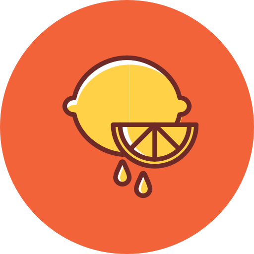 레몬 Generic Circular icon