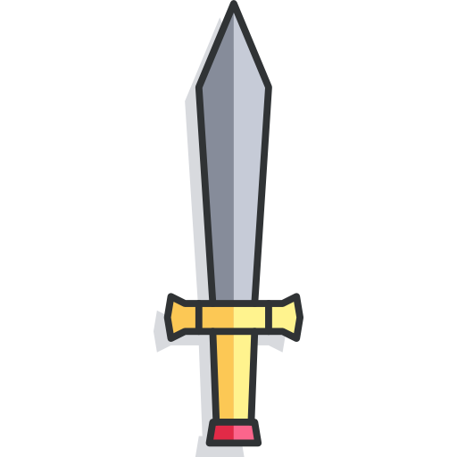 zwaard Stockio Lineal Color icoon