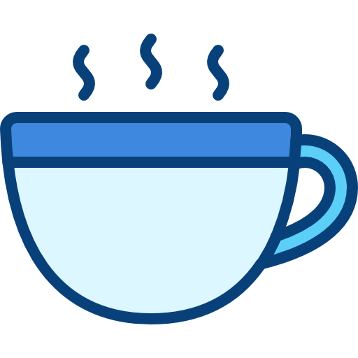 커피 컵 Stockio Lineal Color icon