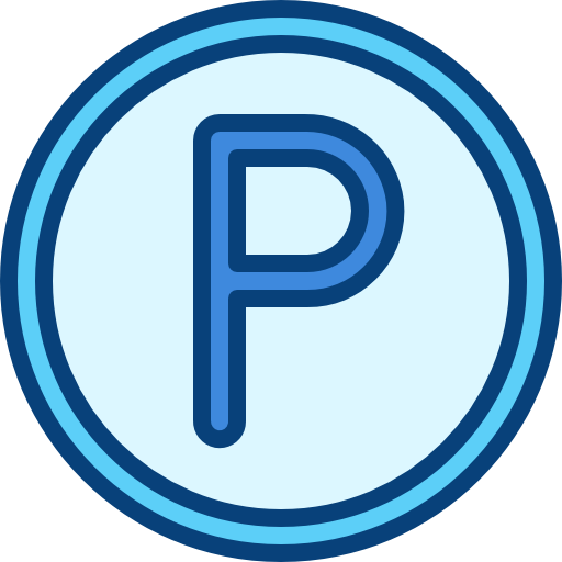 Parking Stockio Lineal Color icon