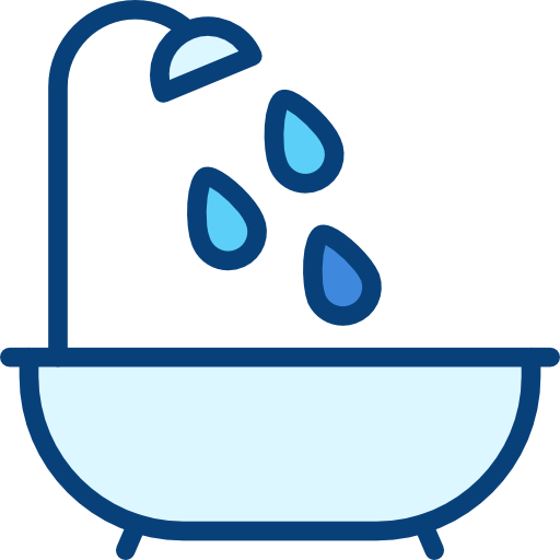 목욕통 Stockio Lineal Color icon