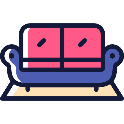 Couch Stockio Lineal Color icon