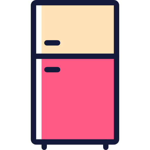 Fridge Stockio Lineal Color icon