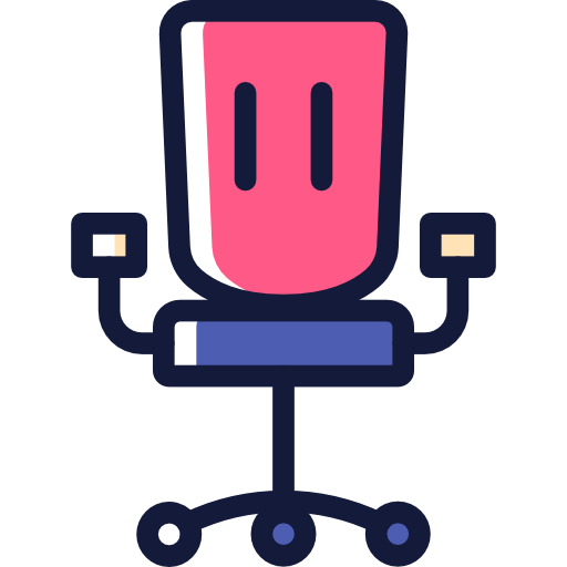 krzesło biurowe Stockio Lineal Color ikona