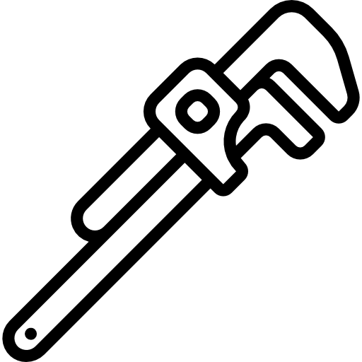 klucz do rur Basic Miscellany Lineal ikona