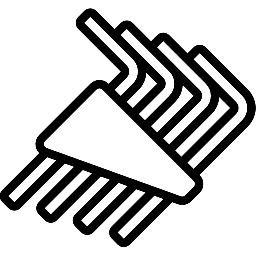 六角レンチ Basic Miscellany Lineal icon