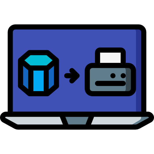 3d printing Basic Mixture Lineal color icon