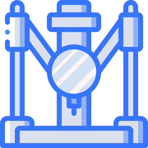 3d printer Basic Miscellany Blue icon